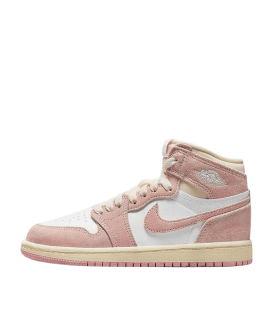 Air Jordan 1 High Kids 'Washed Pink' side view