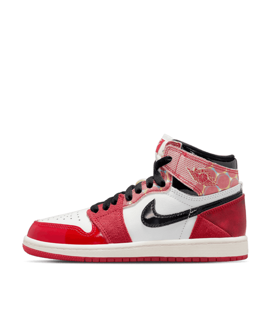 Air Jordan 1 High Kids 'Spider-Man Across The Spider-Verse' side view