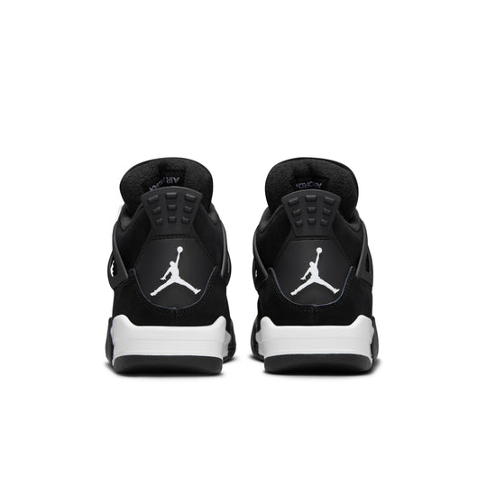 Air Jordan 4 Junior 'White Thunder' heel