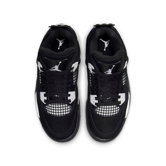 Air Jordan 4 Junior 'White Thunder' top view