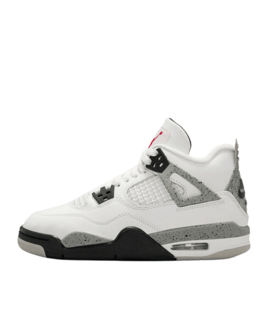 Air Jordan 4 Junior 'White Cement' side view