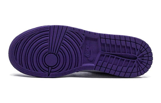 Air Jordan 1 High Junior 'Court Purple White' sole