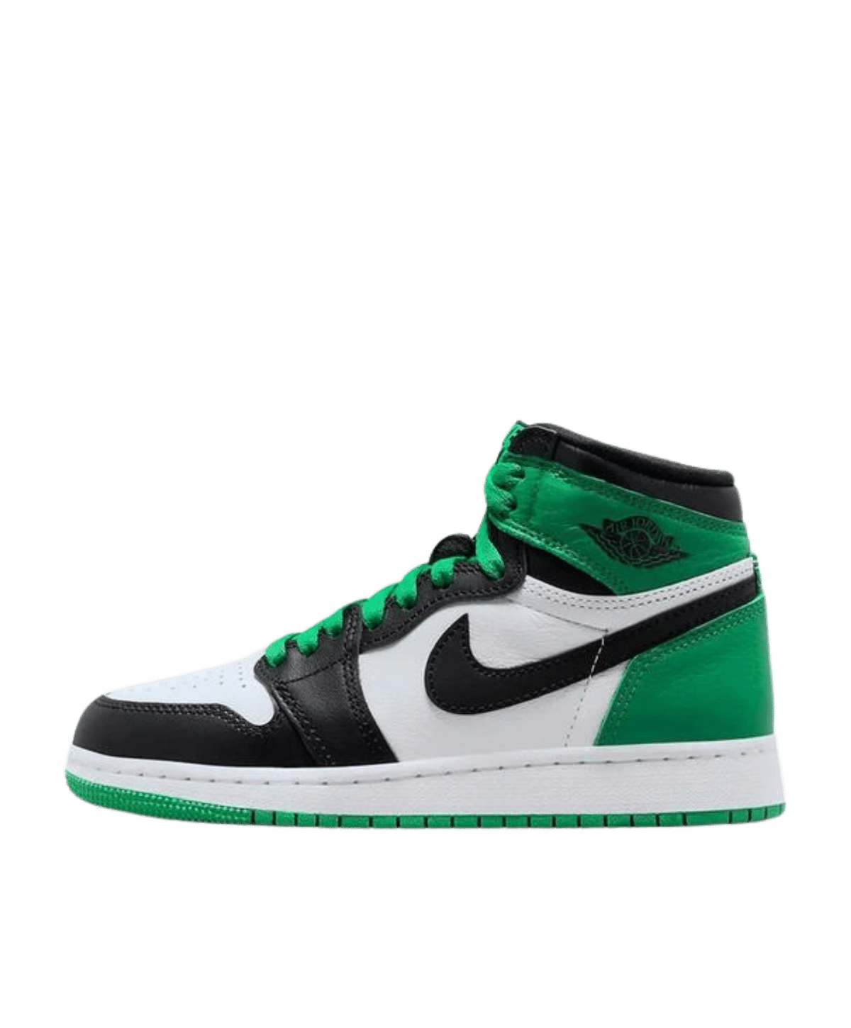 Air Jordan 1 High Junior 'Lucky Green 2023' side view