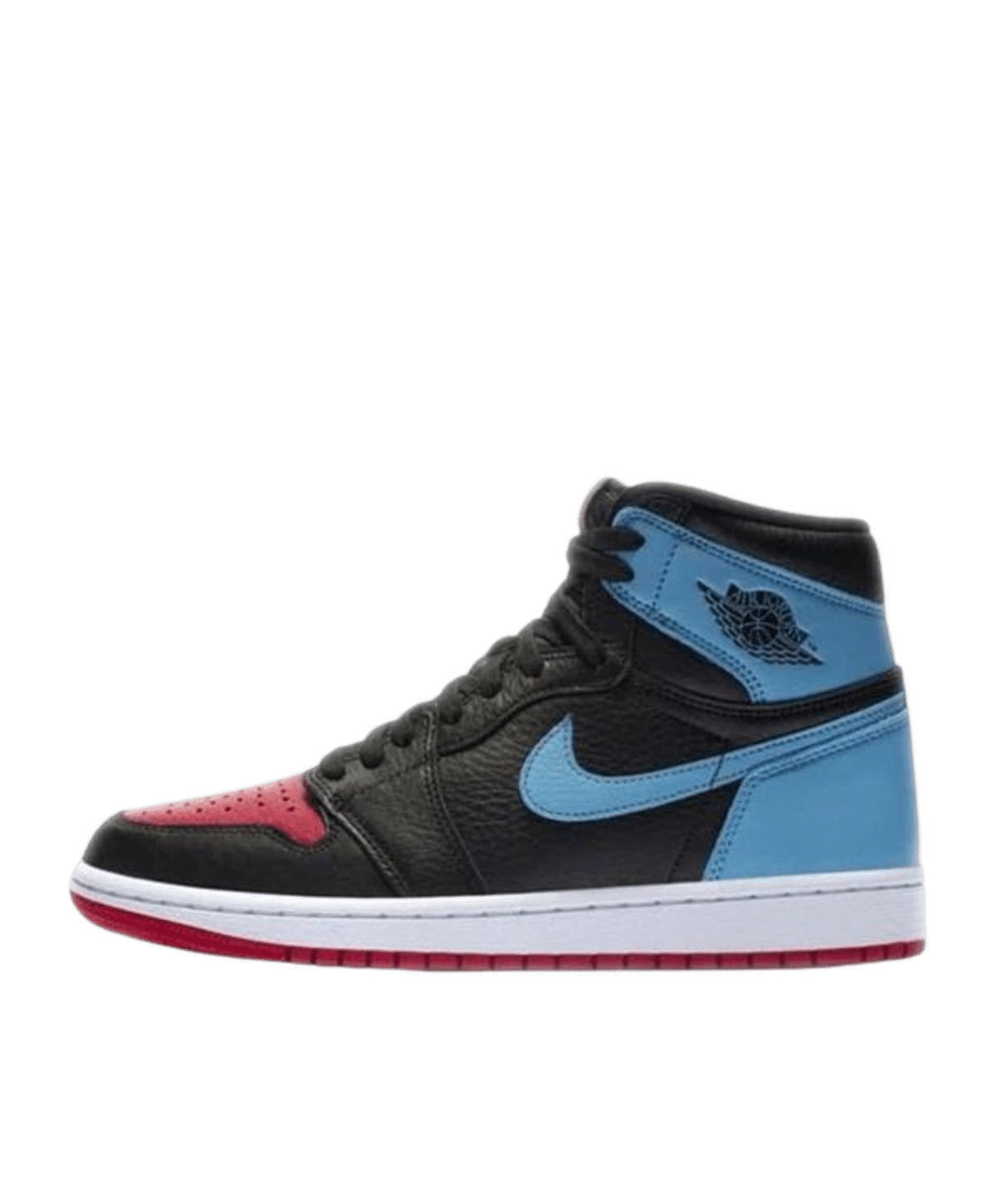 Air Jordan 1 High NC to Chi Junior Black Blue Red Jordan 1s littlelaces