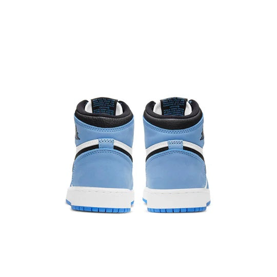 Air Jordan 1 High Junior 'University Blue' heel