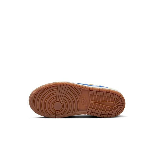 Air Jordan 1 Low x Travis Scott Kids 'Canary' sole