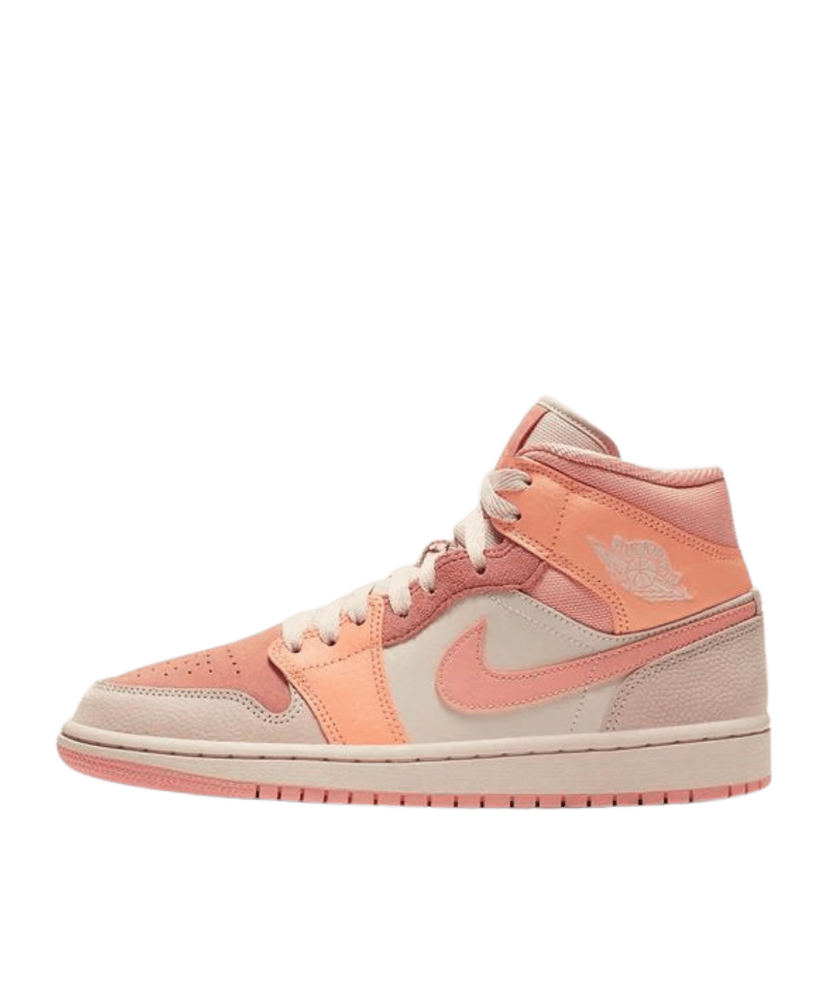 Air Jordan 1 Mid 'Apricot Orange' side view