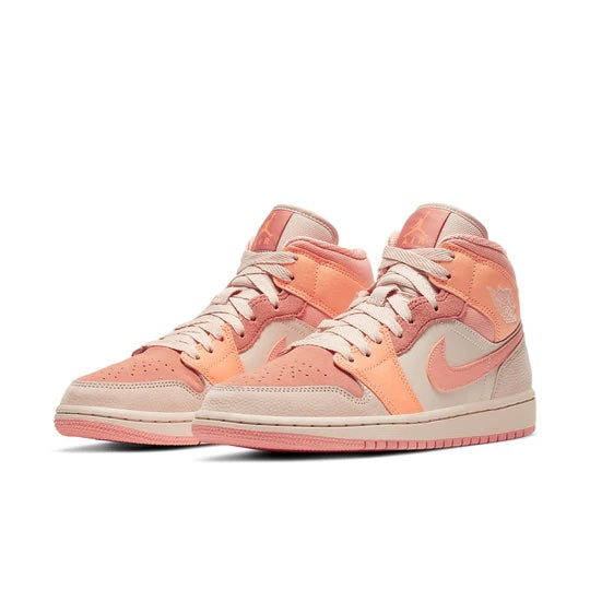 Air Jordan 1 Mid 'Apricot Orange' front view