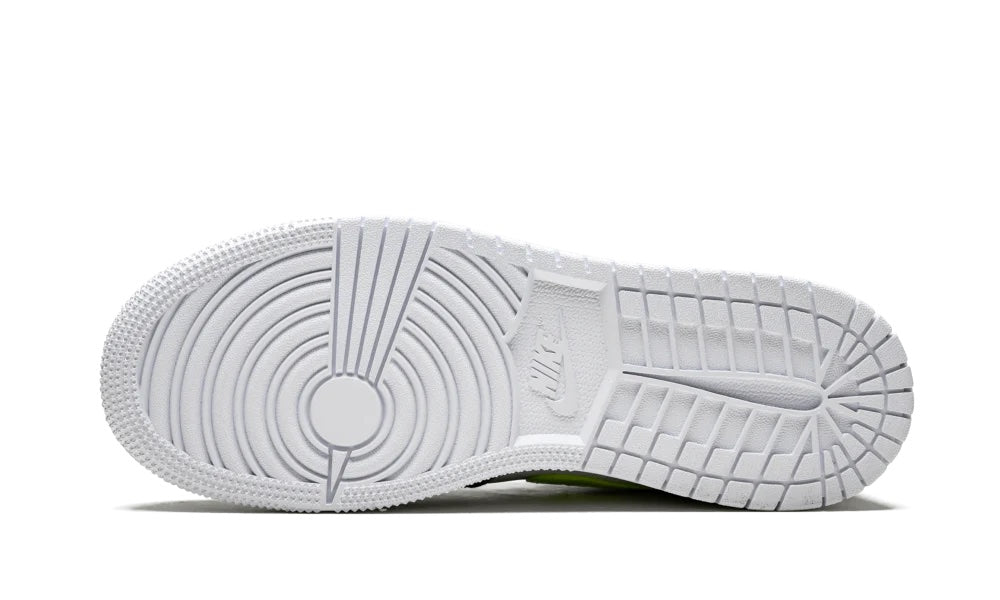 Air Jordan 1 Mid Junior 'Gunsmoke Volt' sole