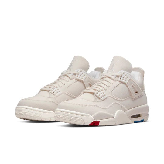 junior Air Jordan 4 'Blank Canvas' front view