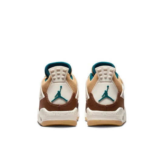 Air Jordan 4 Junior 'Cacao Wow' heel