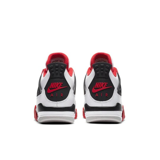 Air Jordan 4 Junior 'Fire Red' heel