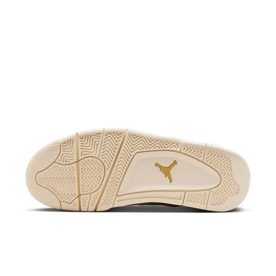 junior Air Jordan 4 'Metallic Gold' sole