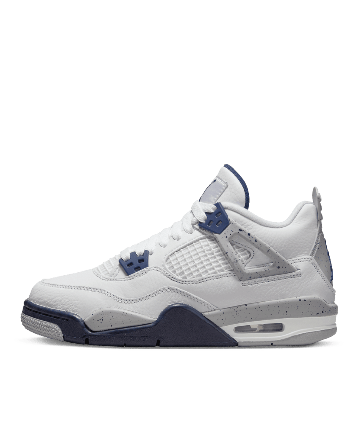 Air Jordan 4 Junior 'Midnight Navy' side view