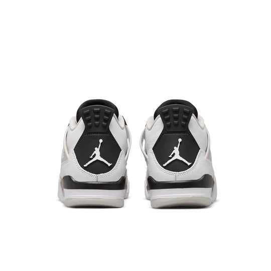 Air Jordan 4 Junior 'Military Black' heel