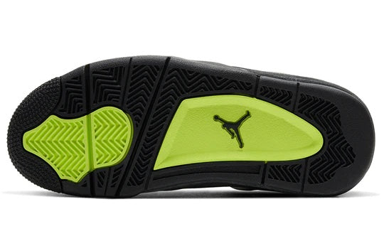 Air Jordan 4 Junior 'Neon' sole