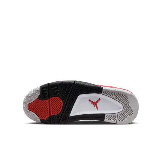 Air Jordan 4 Junior 'Red Cement' sole
