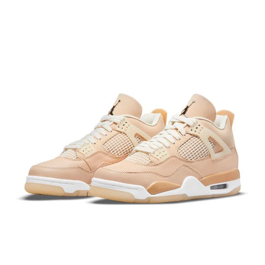 junior Air Jordan 4 'Shimmer' front view