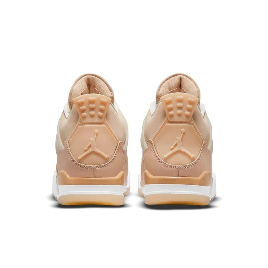 junior Air Jordan 4 'Shimmer' heel