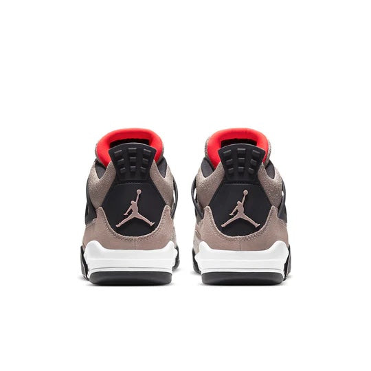 Air Jordan 4 Junior 'Taupe Haze' heel