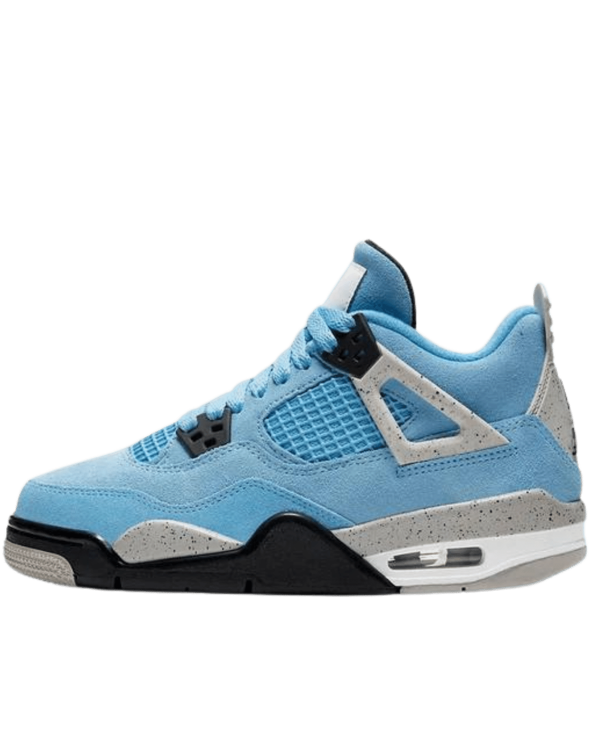 Air Jordan 4 Junior 'University Blue' side view