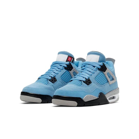 Air Jordan 4 Junior 'University Blue' front view