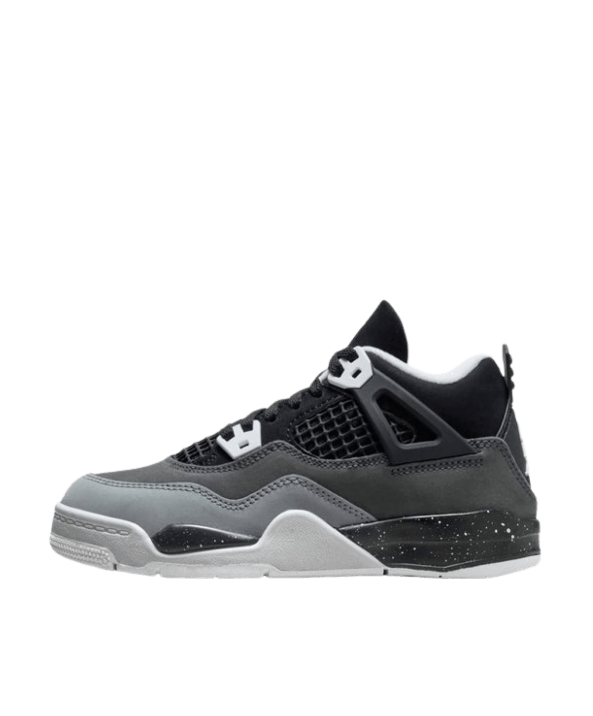 air jordan 4 kids fear side view