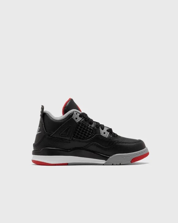 Air Jordan 4 Kids 'Bred Reimagined' side view