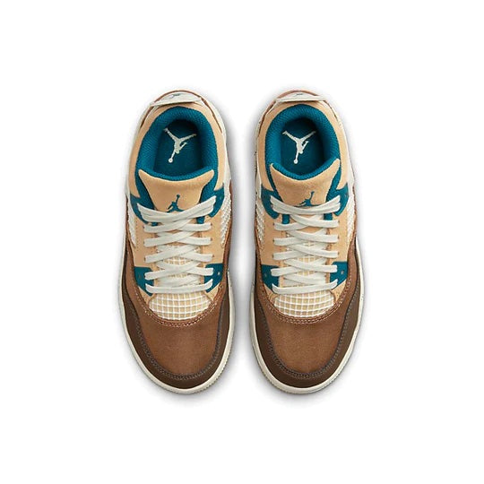 Air Jordan 4 Kids 'Cocao Wow' top view