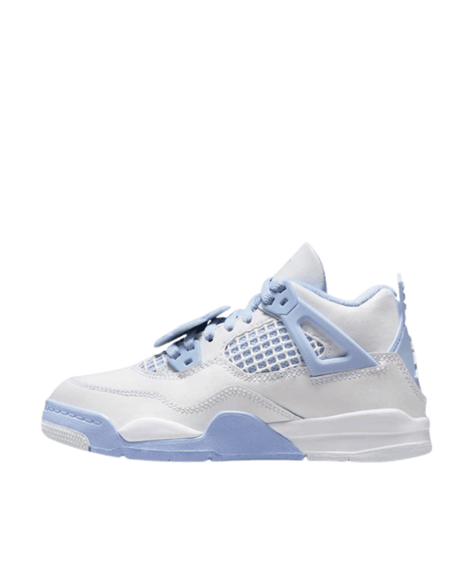 Air Jordan 4 Kids 'Forget Me Not' side view