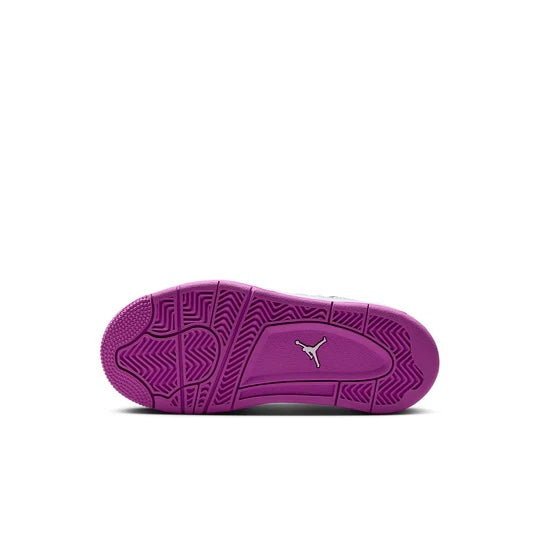 Air Jordan 4 Kids 'Hyper Violet' sole