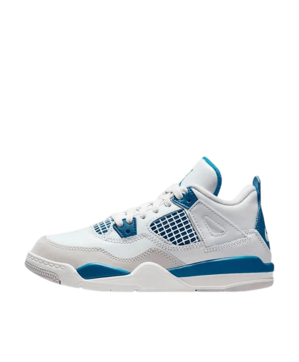 Air Jordan 4 Kids 'Industrial Blue' side view