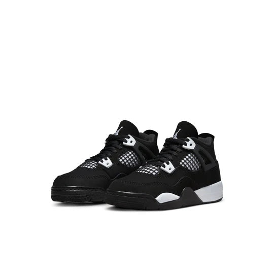Air Jordan 4 Kids 'White Thunder' front view