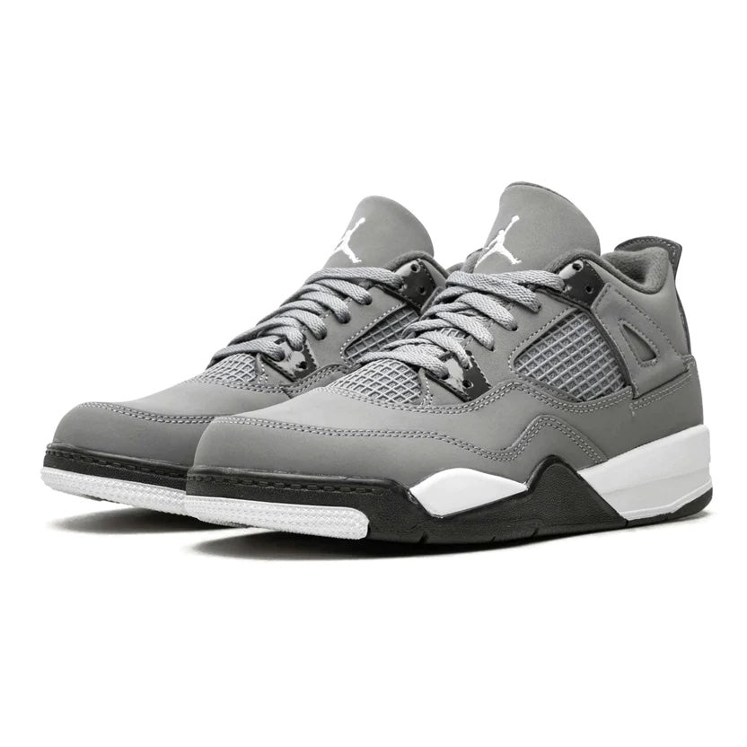Air Jordan 4 Kids 'Cool Grey' front view