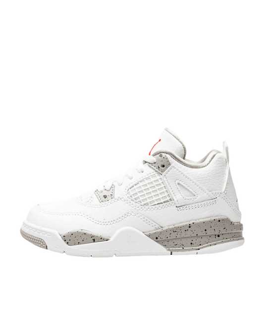 Air Jordan 4 Kids 'White Oreo' side view