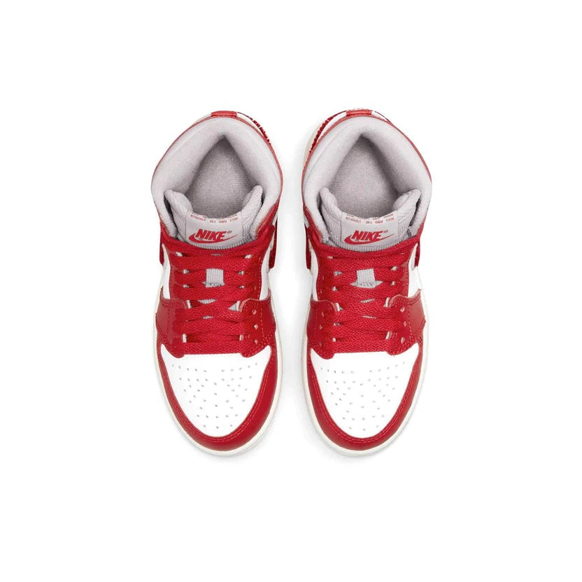 Air Jordan 1 High Kids 'Varsity Red' top view