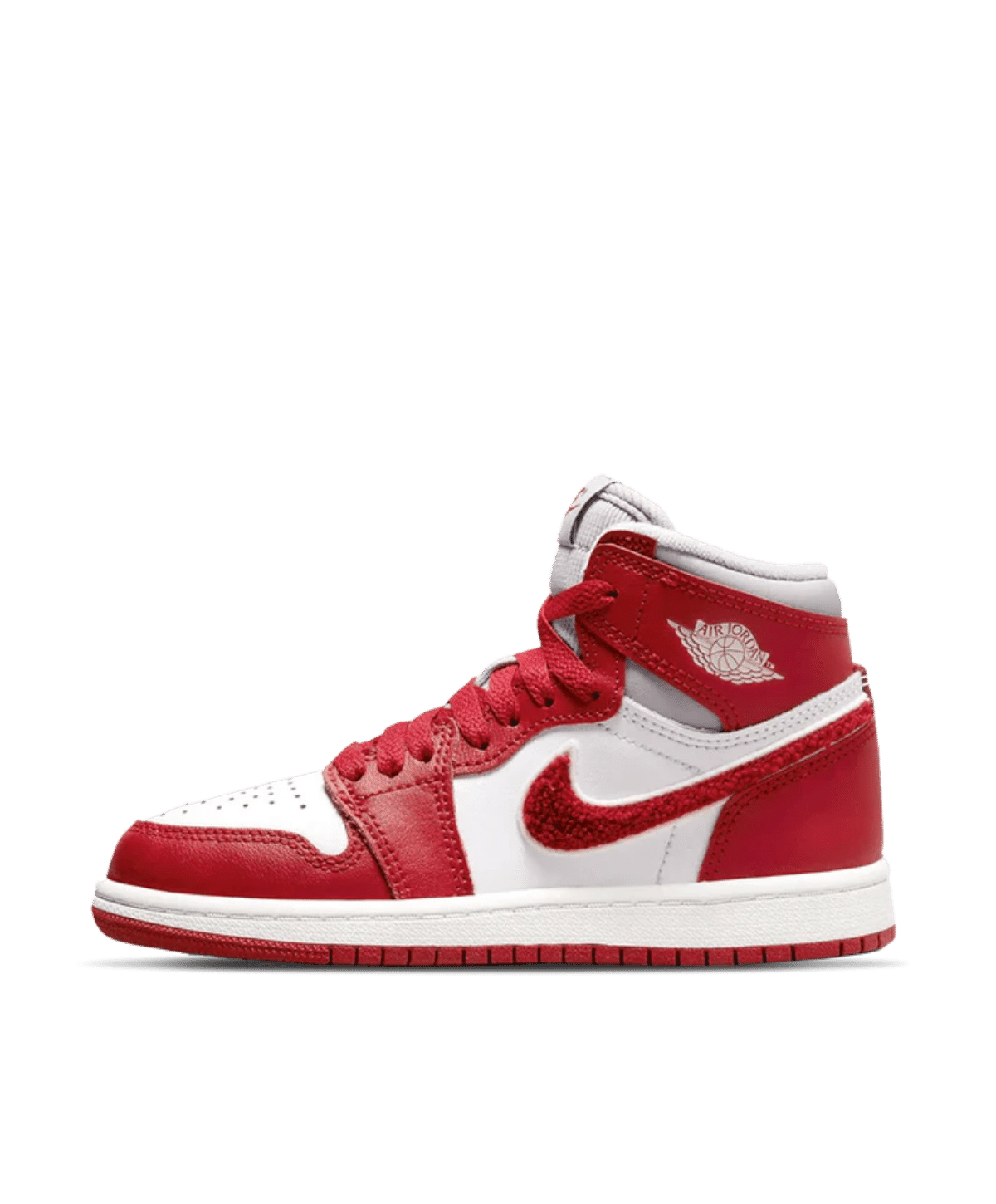 Air Jordan 1 High Kids 'Varsity Red' side view