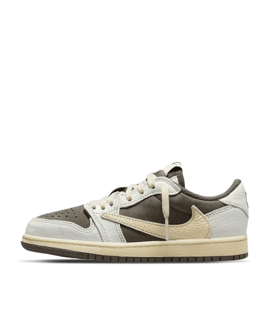 Air Jordan 1 Low x Travis Scott Kids 'Reverse Mocha' side view
