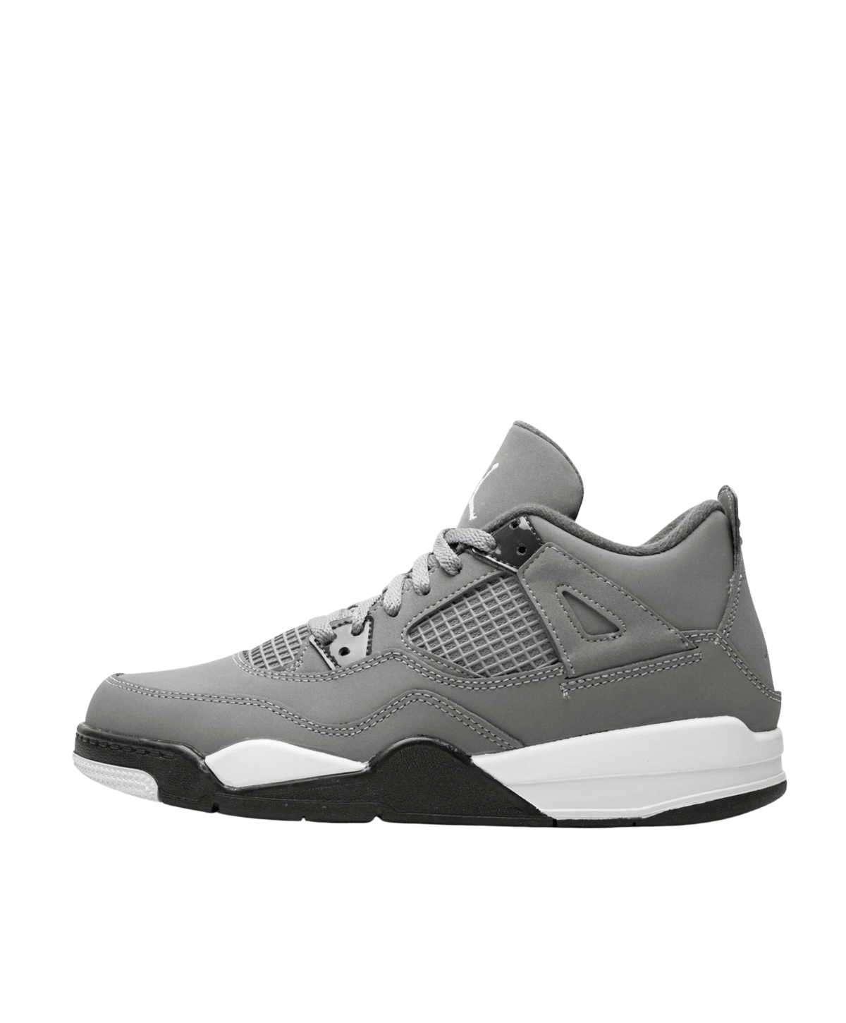 Air Jordan 4 Kids 'Cool Grey' side view