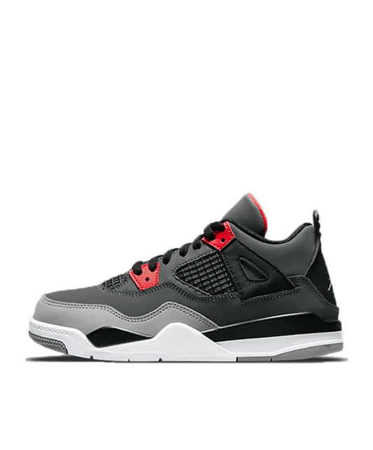 Air Jordan 4 Kids 'Infrared' side view