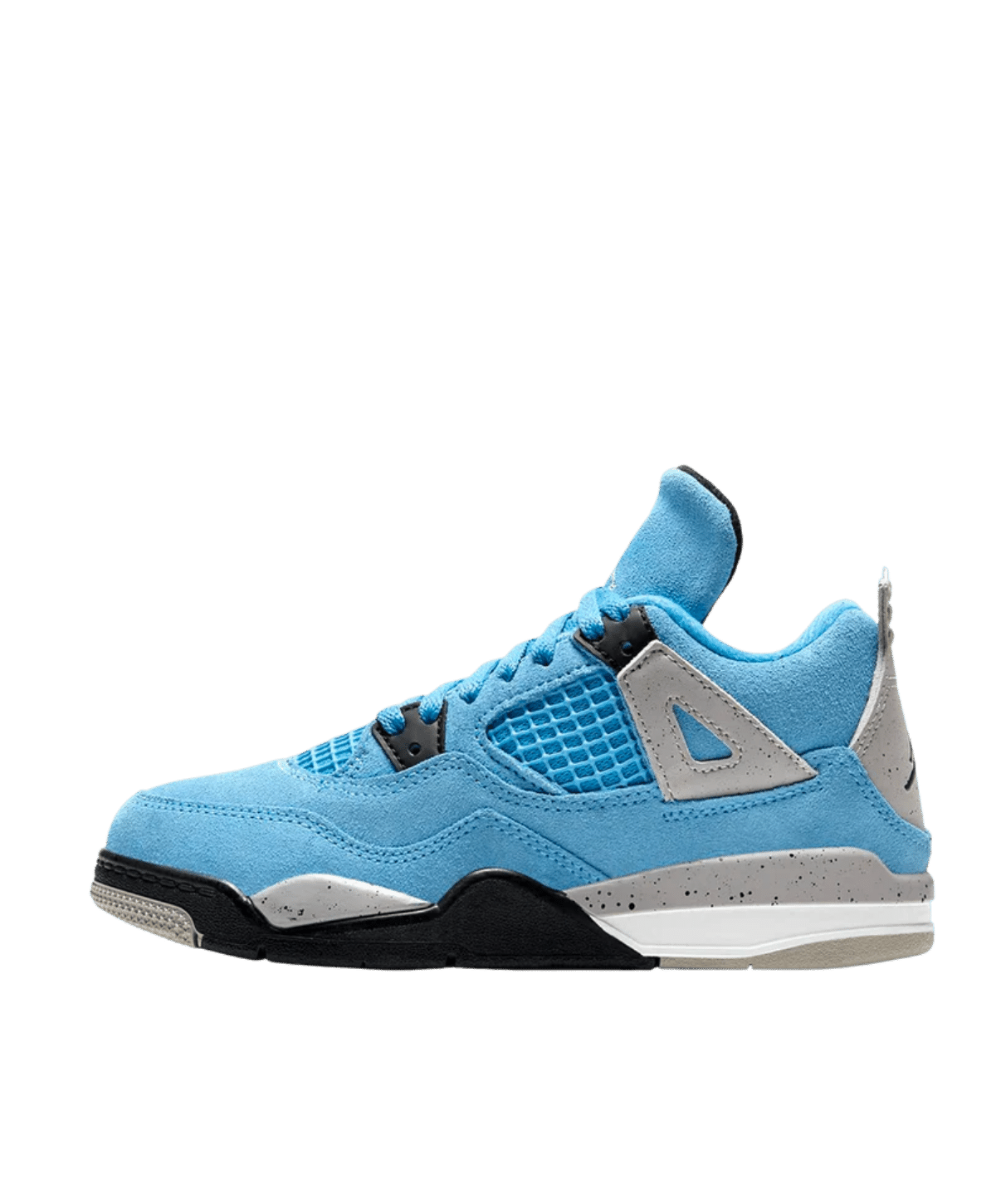 Air Jordan 4 Kids 'University Blue' side view