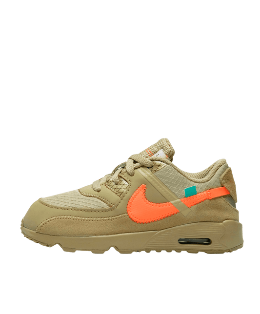 Nike Air Max 90 x Off-White Kids 'Desert Ore' side view