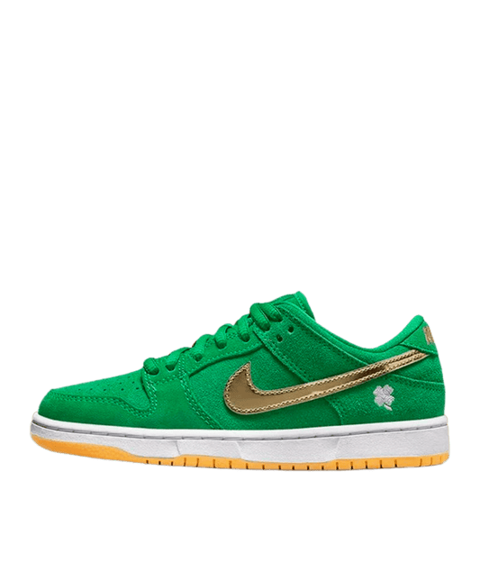 Nike SB Dunk Low Kids 'St. Patrick's Day' SIDE VIEW