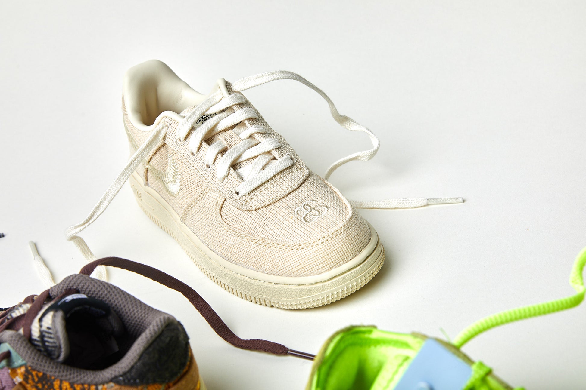 Nike Air Force 1 Low Kids x Stussy 'Fossil'