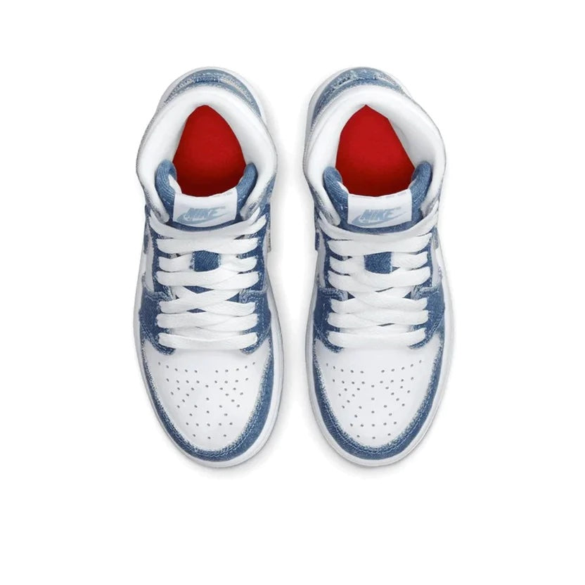 Air Jordan 1 High Kids 'Denim' top view