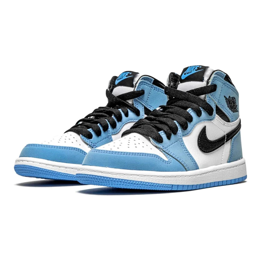 Air Jordan 1 High Kids 'University Blue' front view