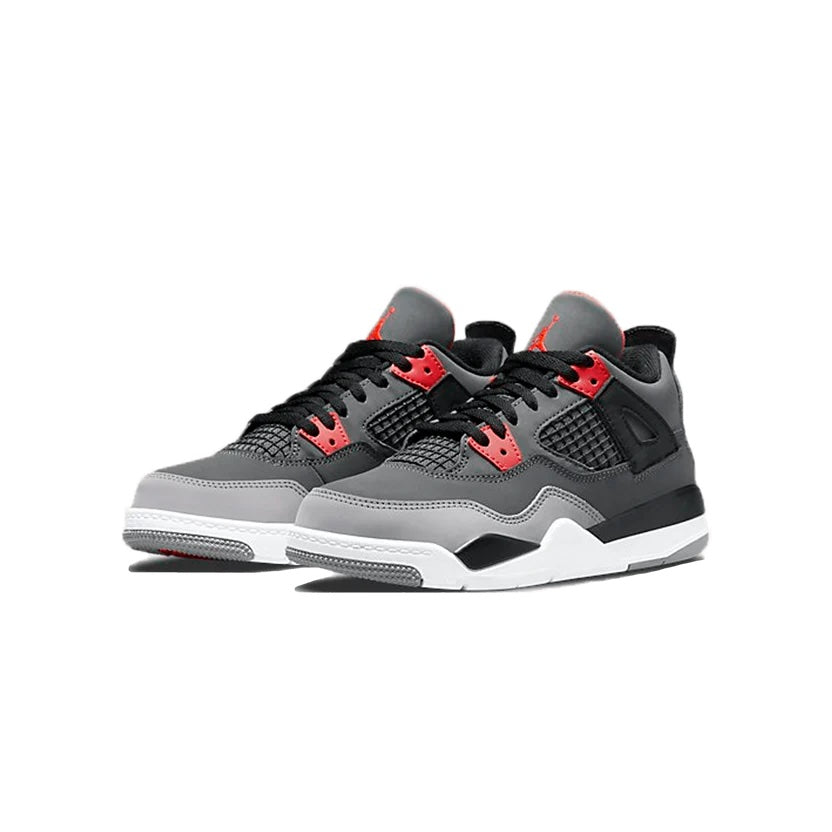 Air Jordan 4 Kids 'Infrared' front view