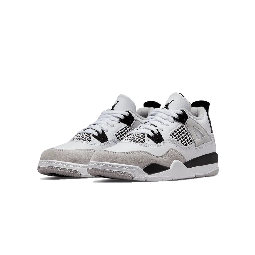 Air Jordan 4 Kids 'Military Black' front view