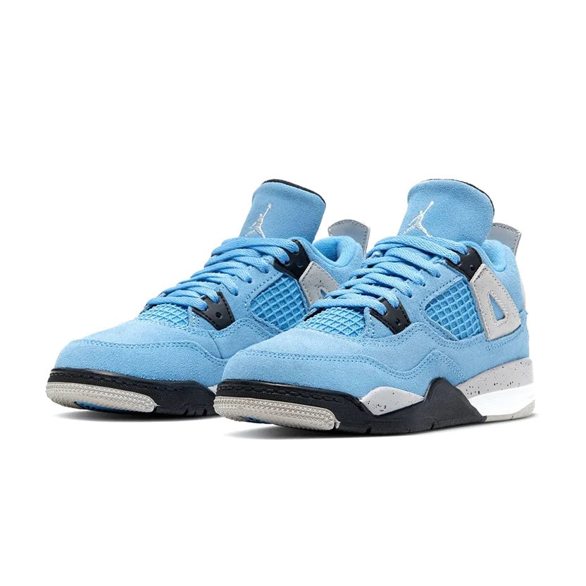 Air Jordan 4 Kids 'University Blue' front view