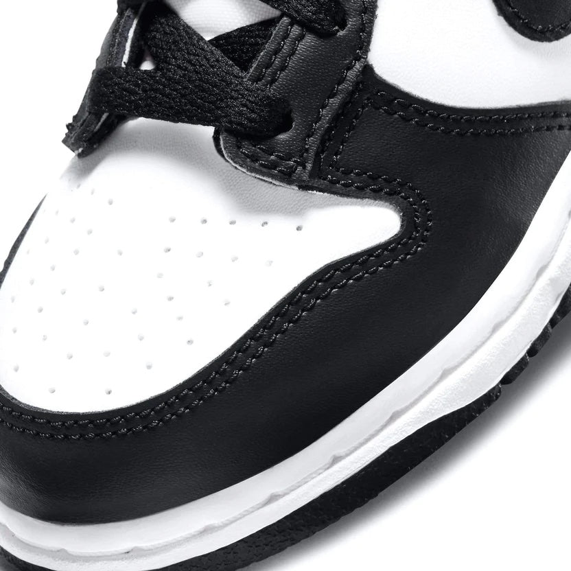 Nike Dunk Low Kids 'Black White' TOE BOX